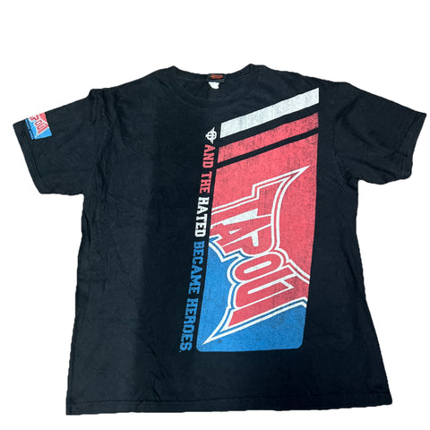 Tapout Heroes Black Tee Large