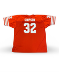 Vintage 49ers O.J. Simpson Throwback Authentics Jersey