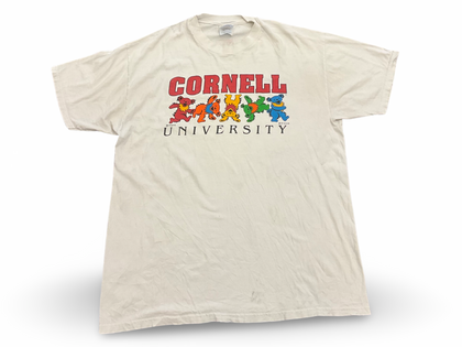 Vintage 1997 Cornell University  Grateful Dead Bear T Shirt