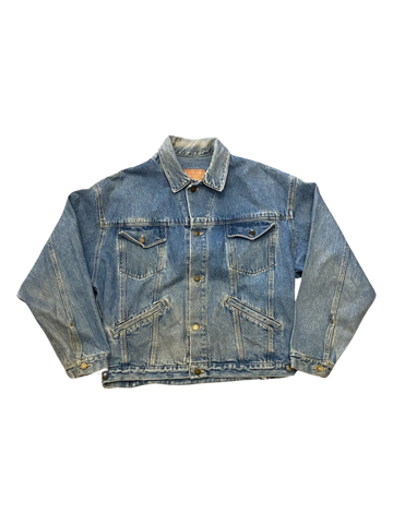 Blue Jean Slip Knot Custom Jean Jacket