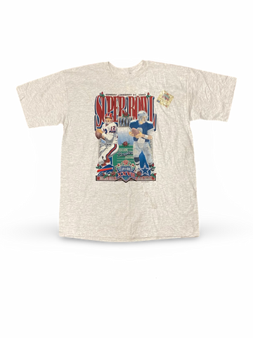 EB-NWT Vintage 1993 Super Bowl XXVII T Shirt