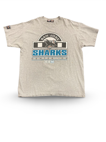 Vintage 1990s NHL San Jose Sharks T Shirt