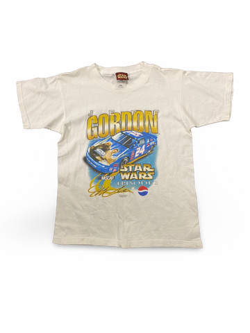 Youth Authentic Vintage 1999 Jeff Gordon Star Wars NASCAR T Shirt