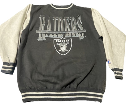 Logo Athletic Oakland Raiders Crewneck XL