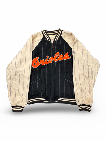 EB-Vintage Baltimore Orioles Mirage Cooperstown Collection Reversible Jacket