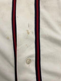 Vintage Majestic MLB Atlanta Braves #11 Gary Sheffield Button up Jersey